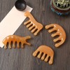 YJR Scalp Neck Massage Head Comb 4-Piece Set Portable Leg Massager Tool 4-Piece Set