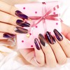 PAGOW 71 PCS Dangle Nail Art Charms, Nail Jewelry Rings