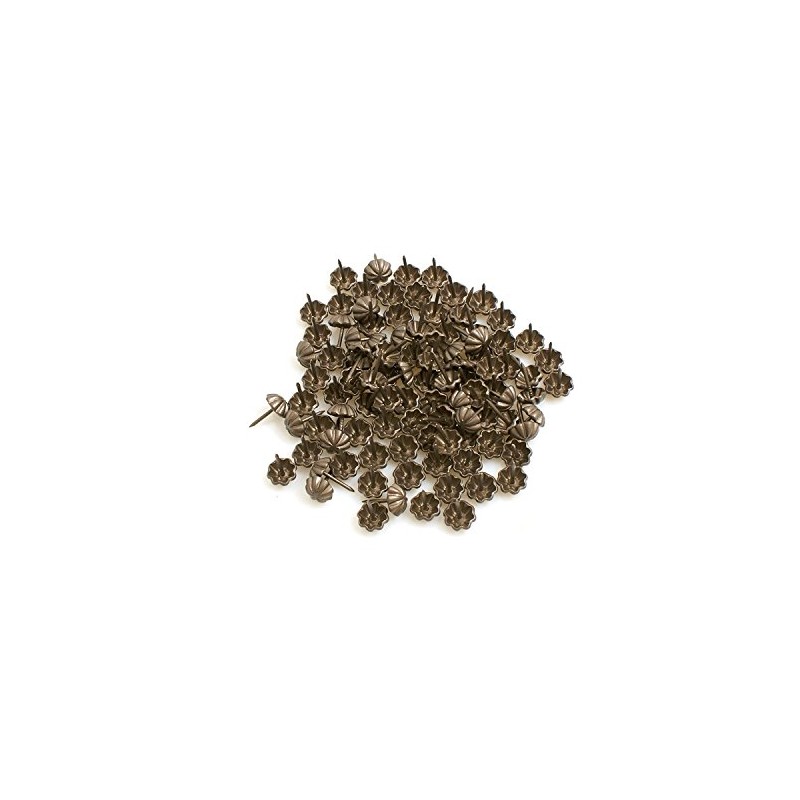 Design61 Bullen Nails Pack of 100 Upholstery Nail Furniture Nails