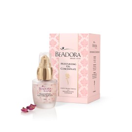 BODI BEAUTY BeAdora Bright Rose Feuchtigkeitsspendendes Gel-Konzentrat für das Gesicht mit Rosenöl, weißer Trüffel, Hyaluronsäure, Preiselbeere, Rosenwasser | Tagescreme & Nachtcreme 30ml