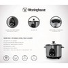 Westinghouse 220 Volt Rice Cooker 10 Cup, Non Stick Cooking