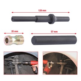 KS Tools 700.5635 Bolt ejector drift set for VAG four-link axle