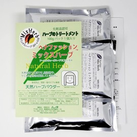 Fashion Room Rune Mixed Herbs (3.5 oz (100 g) x 3 Bags, Natural Herbal Treatment, Henna Fashion, Bulk Pack