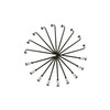 37 Bicycle Spoke 284 MM x 2 MM Black with