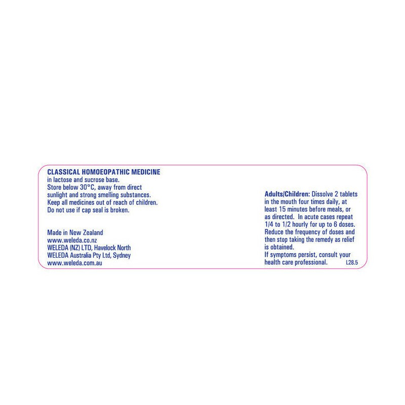 Weleda Arnica 30c, 100 tablets