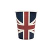 Robelli 24 x Union Jack Tableware King's Coronation Cardboard Cups