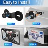 Heavy Duty Front License Plate Frame Compatible with Buick Enclave