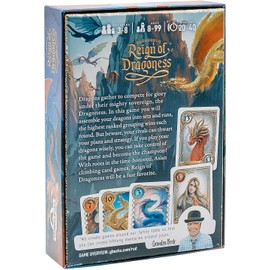 Grandpa Beck's Games Reign of Dragoness Card Game Strategic Hand Elimination Game for Kids, Teens & Adults from The Creators of Skull King & Cover Your Assets | 3-8 Players 8+