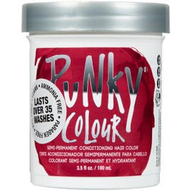 Punky Poppy Red Semi Permanent Conditioning Hair Color, 3.5oz