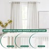 White Curtain Rods for Windows 72 to 144 Inch(6-12ft), 1