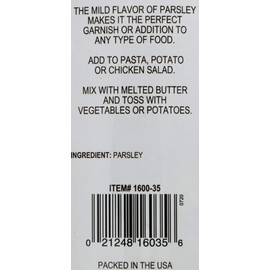 Olde Thompson Parsley Flakes, 2.5 Ounce