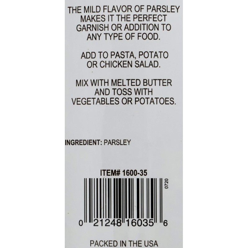 Olde Thompson Parsley Flakes, 2.5 Ounce