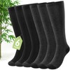 SONORAN Bamboo Viscose Compression Socks for Women & Men (6