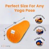 Sol Living Yoga Bolster Pillow for Restorative Yoga Meditation Bolster