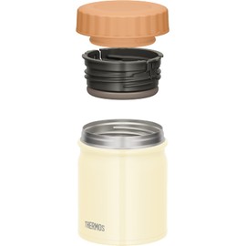 Thermos Vacuum Insulated Soup Jar, 10.1 fl oz (300 ml), Cream White, JBT-301 CRW