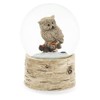 BestPysanky White Owl Snow Globe