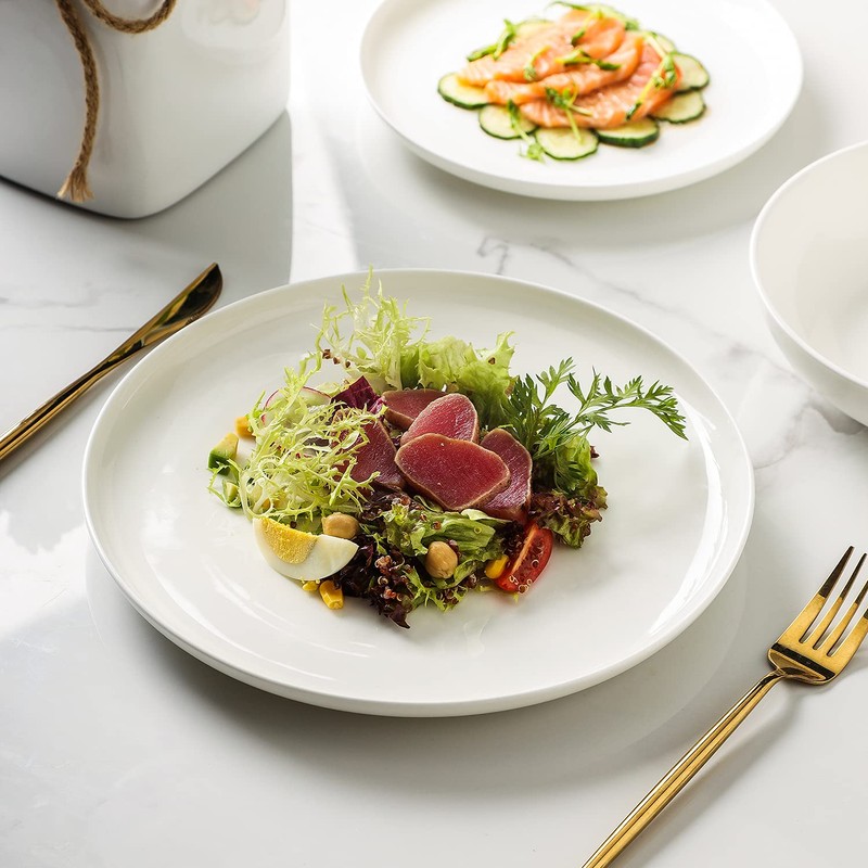 Stone Lain Gabrielle Bone China Dinnerware Set, 12-Piece Service for