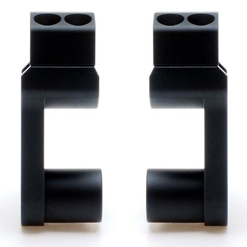 APE RACING Pivoting Handlebar Risers – 2'' Height Rise CNC