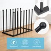Metal Art Drying Rack Heavy-Duty Paint Display Stand Adjustable Multi-Tier