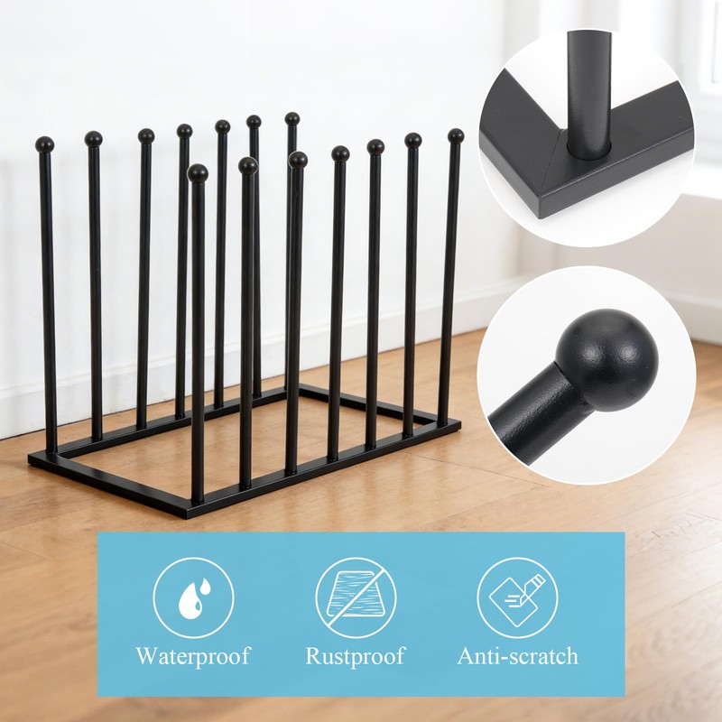 Metal Art Drying Rack Heavy-Duty Paint Display Stand Adjustable Multi-Tier