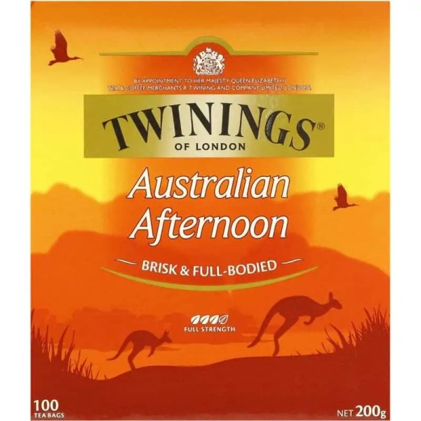 Twinings Bulk Twinings Australian Afternoon Tea Bags 100 pack ($13.50 each x 6 units)