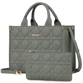 LOVEVOOK Purses and Handbags for Women, Handbags Shoulder Bags Black Purses and PU Leather Top Handles for Lady