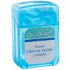 Oraline Adult Dental Floss, 12 yds, Waxed