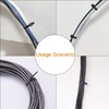 OneLeaf Cable Ties 6 Inch Heavy Duty Zip Ties with