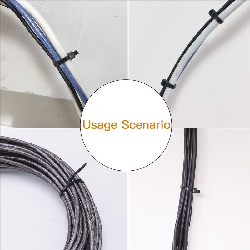 OneLeaf Cable Ties 6 Inch Heavy Duty Zip Ties with