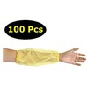 100 x Disposable Clear Cleaning Over-Sleeve Water-Resistant Arm Cover Sleeve
