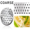 NyxSeat 1 Grater, 1 Small Brush, Stainless Steel Grater, Storable