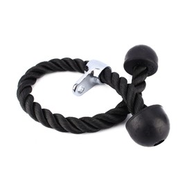 Cuerda para Tirar de Bíceps y Tríceps, Cuerda Muscular de Nailon Resistente para Entrenamiento de Fuerza, Jaulas Eléctricas, Portátil y Fácil de Almacenar, Extremos de Goma para