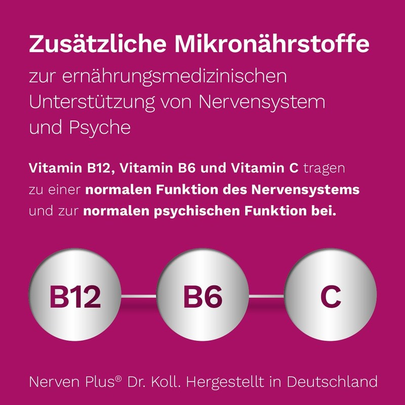 Dr. Koll Nerven Plus: Support for your nervous system with