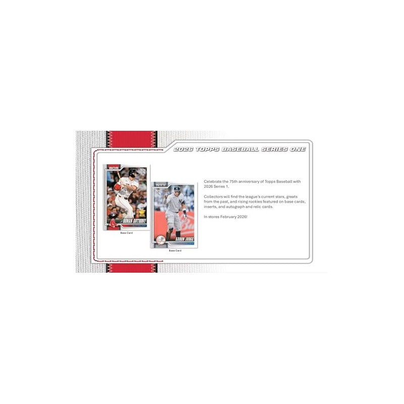 2026 Topps Baseball Series 1 Value Blaster Box