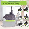 URUN 2-in-1 V7/8 Adapter for Ryobi 18V Lithium Battery Convert