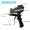 Portable Gravitation Sandblasting Machine Pneumatic Sand Blasting Set Rustproof Sandblaster