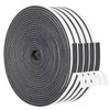 Yotache Weather Stripping Door Seal Strip 1/4" x1/8", 5 Rolls