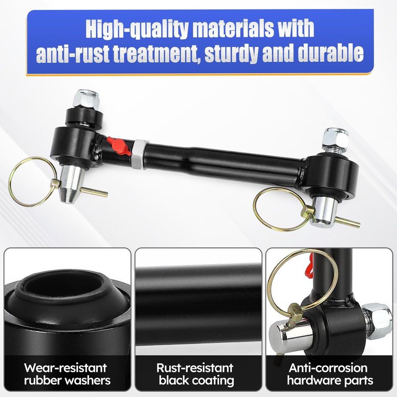 Front Swaybar Quicker Disconnect System with 2.5" - 6" Lift