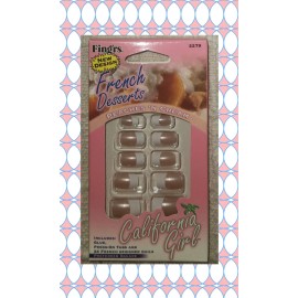 Fing'rs Fingrs French Dessert French Manicure , Press-on Nails - Square Shape