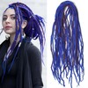 Shinon Dreadlocks Extension 22 Inch Double Ended Dreadlocks Extensions Dreads
