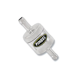 FUEL FILTER 3/8" CHROME