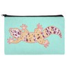 Leopard Gecko Makeup Cosmetic Bag Organizer Pouch