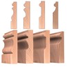 ROOCBIT 1/4-Inch Shank Architectural Molding Router Bit Set Carbide Sculpture