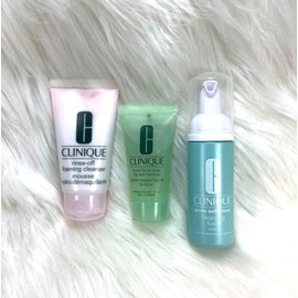 Clinique NEW Clinique Cleanser Bundle/Set LOT OF 3 - Acne & Foaming Cleanser, Facial Soap