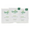 Simple 26058 Hand Soap Bars, 100 g, White (Pack of
