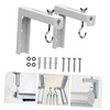 CIYODO Adjustable Wall Mount for Projection Screens Sturdy Bracket Easy