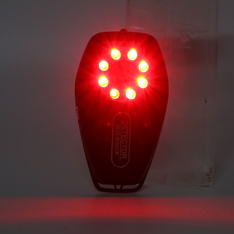 Camera Bug Detector Adjustable Sensitivity Prevent Candid Prevent Eavesdropping Portable
