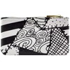 Nightmare Before Christmas Patchwork Metal Jack Badge Purse Clutch Coin