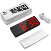 Ankilo (New Version Digital Alarm Clock, LED Clock for Bedroom,