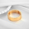 WOWORAMA Gold Hammered Bangle Bracelet for Women Chunky Elastic Stretch